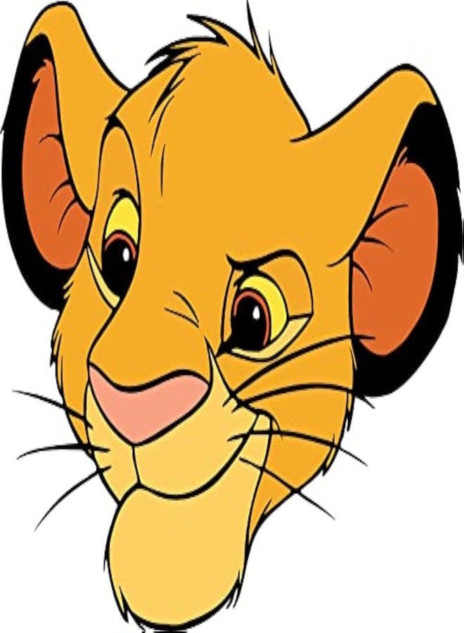 Bhai Please Simba Wooden Fridge Magnet (Pack of 1) | Cartoon Characters, Movie, TV, Comics, Anime | Fridge Decorations | Gift for Friends, Colleagues, Gen Y | Birthday, Return Gift - Image 1